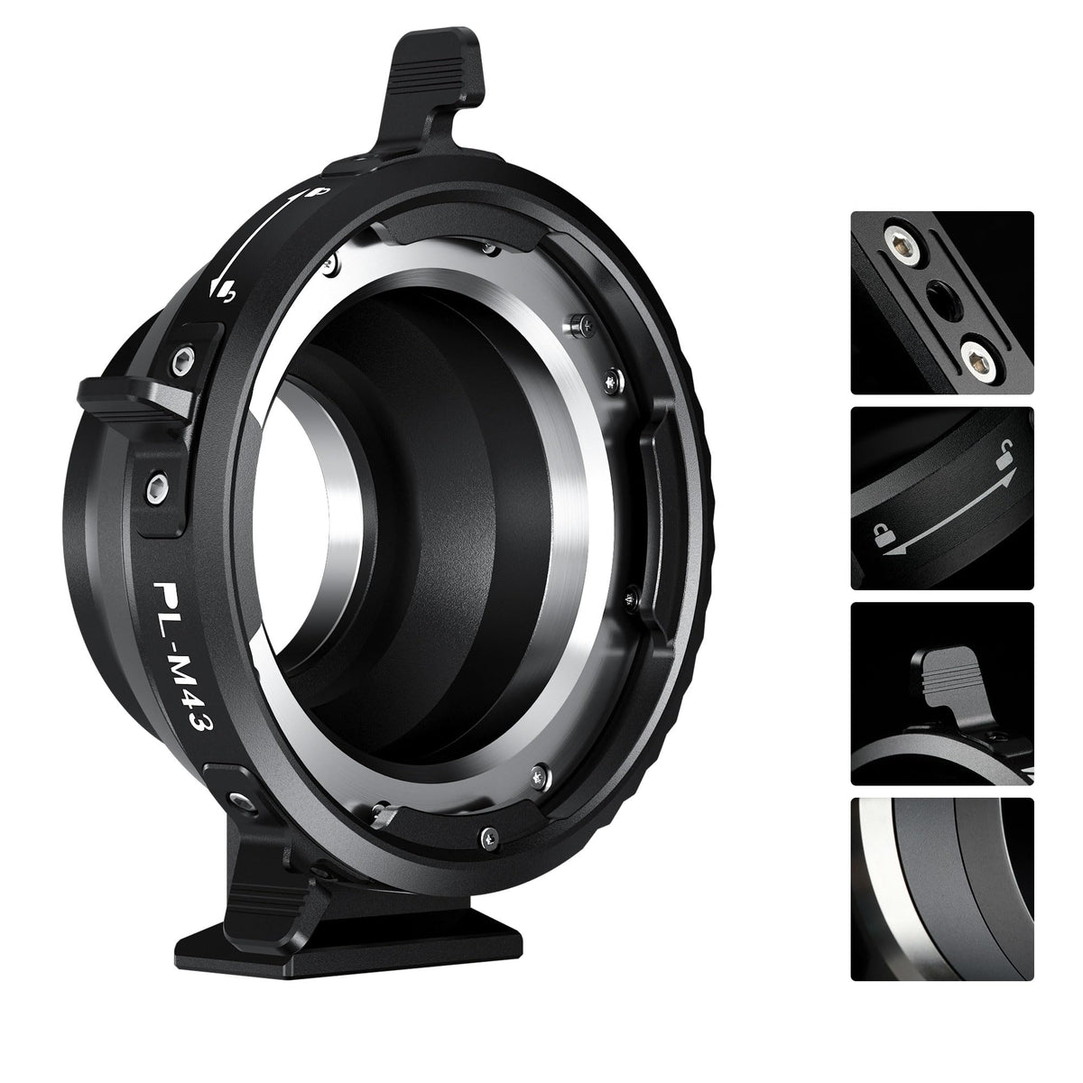 VILTROX PL-Z Lens Adapter, Lens Converter Ring Camera Lens Mount Adapter Ring Compatible with PL Lens to to Z Mount Nikon Mirrorless Camera Z5 Z50 Z6 Z6II Z7 Z7II Zfc