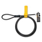 Kensington Combination Cable T-Bar Standard Lock Slot for Laptops, Resettable 4 digit password with 6 Foot Cable, K64673AM