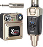 Xvive U45T9 Wireless in Ear Monitor System 5.8ghz with T9 2BA Drivers IEM Earphone, IEM System Transmitter and Bodypack Receiver for Studio, Band Rehearsal, Live Performance, Channel Scan Mode