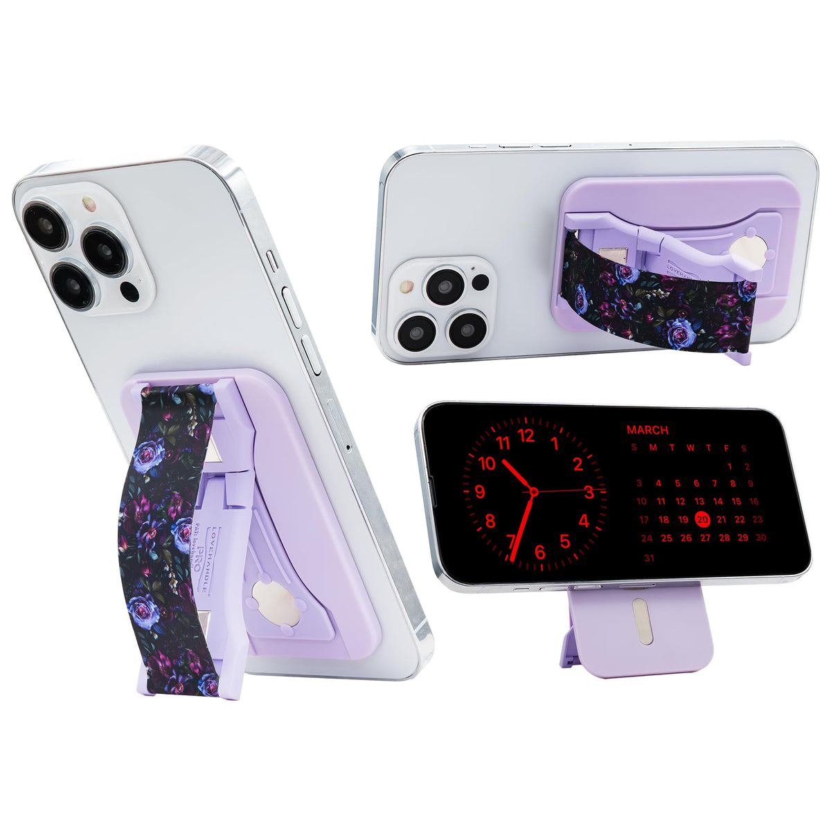 LOVEHANDLE PRO for MagSafe Phone Grip + Kickstand - The Starry Night