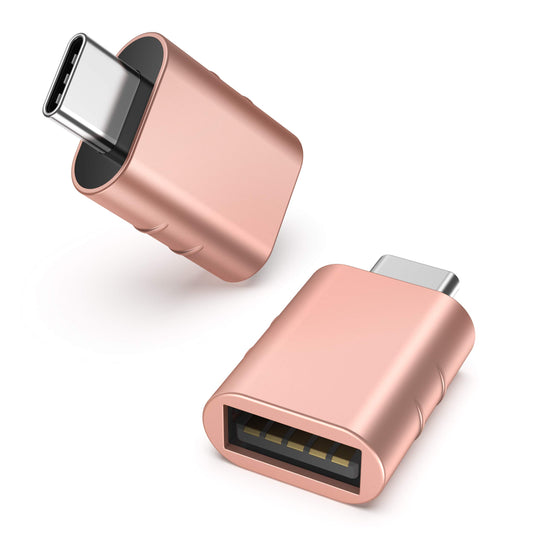 Syntech USB C to USB Adapter Pack of 2, USB 3.0 to Thunderbolt 5/4 Adapter