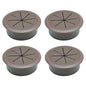 BOPOREAE 4 Pcs Desk Grommet 2" (50mm), Desk Hole Cover for Cables