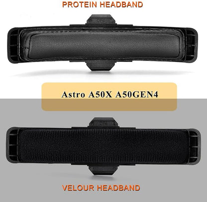 A50X A50 Gen 4 2PCS Headband and Microphone Foam- defean Replacement Cushions Compatible with Astro A50 Gen 4 Gen 5 and Astro A50X Headset,High-Density Microphone Wind Screen Wind Cover