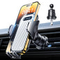 VANMASS Phone Holders for Your Car Ultimate Military-Grade Car Phone Holder Mount【Patent & Safety Certs】 Upgraded Shockproof Truck Air Vent Phone Mount for iPhone 17 Pro Max 16 Samsung Android,Blue