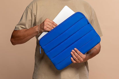 ANECDOTE Laptop Case 13-14 Inch – A Perfect Laptop Sleeve That is Compatible with MacBook Air/Pro and iPad Pro 12.9 – Fits in Your Bag, Made of 100% Nylon with Aesthetic Design (Royal Blue)