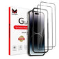 MASETECH Screen Protector Tempered Glass Compatible with Apple iPhone 15 Pro Max (2 Pack)