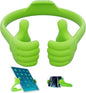 Honsky Thumbs Up Tablet Stand - Portable Monitor Stand Holder for Desktop, Universal Cute, Green