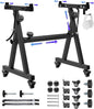 Universal Keyboard Stand, Z-style Heavy-Duty Piano Stand, Adjustable and Portable Piano Keyboard Stand for 61 and 88 Keys