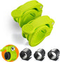 Narrow Barbell Clips 2.5cm Width for Olympic Bars, 0.9-1.18inch Adjustable Weight Clamps, Quick Release Locking Collars for Weightlifting