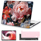Teryeefi for MacBook Pro 13 inch Case M2 M1 2022 2020 2019-2016 Model A2338 A2289 A2251 A2159 A1989 A1706 with Touch Bar, Hard Shell Case & Keyboard Cover & Screen Protector, Green Leaf