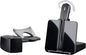 Plantronics - CS540 Wireless DECT Headset with Lifter (Poly) - Single Ear (Mono) Convertible (3 wearing styles) - Connects to Desk Phone - Noise Canceling Microphone