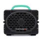 Turtlebox Original Gen 3 Outdoor Bluetooth Speaker, White/Royal Blue