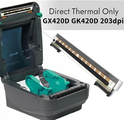105934-037 New Printhead for Zebra GX420D GK420D ZP450 ZP550 ZP505 ZP500 Thermal Desktop Printer 203dpi Genuine