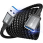 USB Extension Cable 6FT USB 3.0 Extender Type A Male to Female Cord Black