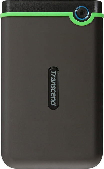 Transcend 2TB USB 3.1 Gen 1 StoreJet 25M3S SJ25M3S Rugged External Hard Drive TS2TSJ25M3S