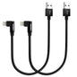 90 Degree iPhone Charging Cable [MFi Certified] Lightning Cable 10FT 2 Pack