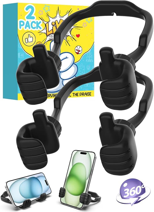 Gifts for Teens Boys Girls Adults: Thumbs Up Lazy Phone Stand Adiustable
