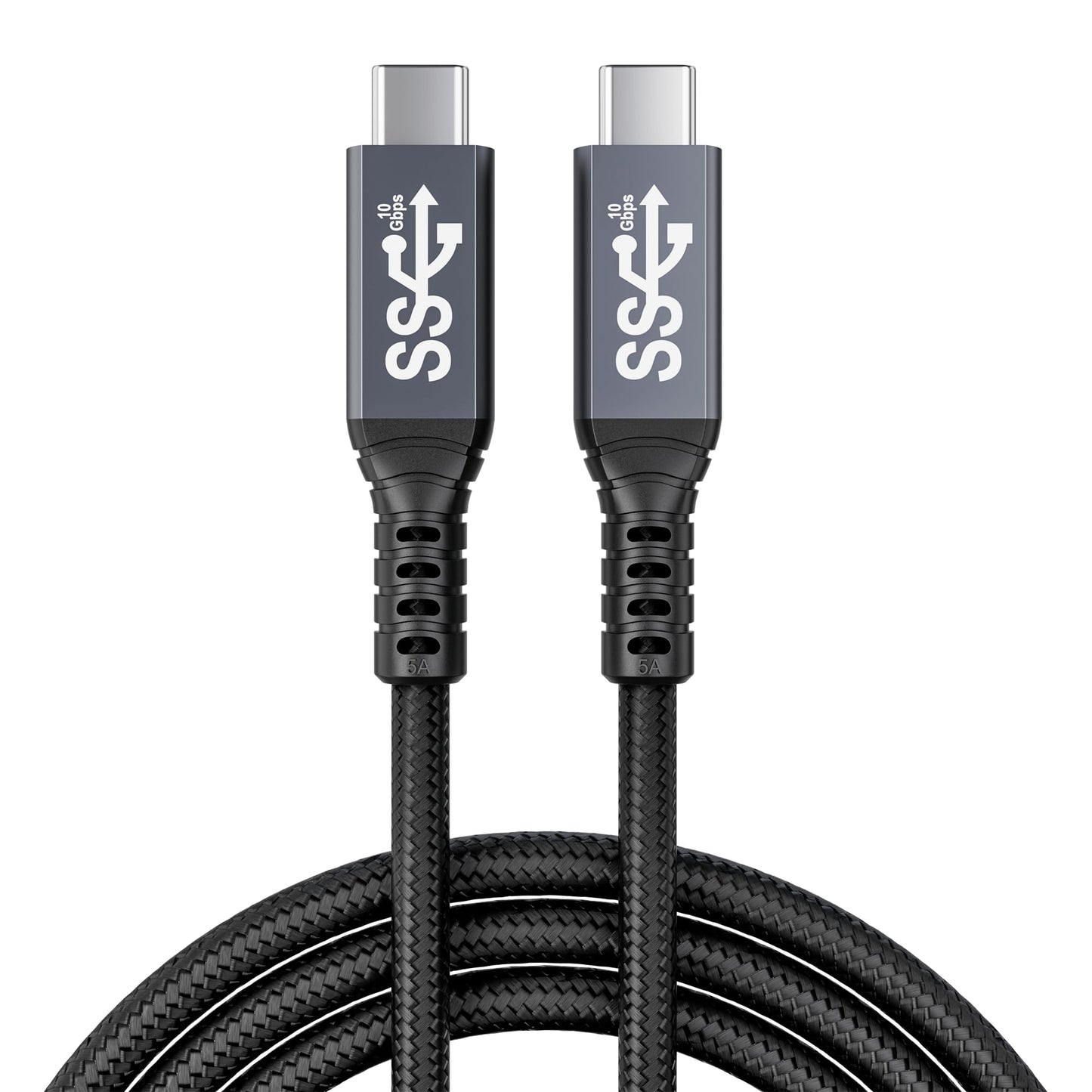 HOTUTUKI usbc to USB c 3.1,USB-c 10gbps Data Transfer Video 4K Monitor Cable 100W High Speed Data Transfer Fast Charging Cord Compatible with Monitor 3.3FT(1m)