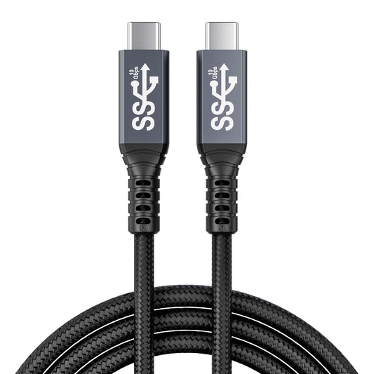 HOTUTUKI usbc to USB c 3.1,USB-c 10gbps Data Transfer Video 4K Monitor Cable 100W High Speed Data Transfer Fast Charging Cord Compatible with Monitor 3.3FT(1m)