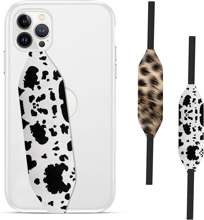 Phone Grip Strap - Reversible Finger Holder for Phone Back, Customizable Anti-Slip Design, Wireless Charging Compatible Detachable Holder for iPhone - Its a Mood
