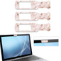 Webcam Cover, 3 Pieces, Laptop Camera Cover, Privacy Shielding Capacity is Twice as Big as The Traditional, Suitable for Computer Mobile Phones, laptops, Tablets and so on (Black)