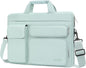 MOSISO Laptop Shoulder Bag, Computer Bag with 2 Raised&1 Flapover&1 Horizontal Pocket&Handle&Belt