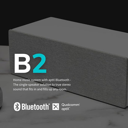 Audioengine All in One A2+ (B2) Portable Wireless Speaker - Audio with Lossless aptX Bluetooth and Analog Audio Input for Phone, Tablet, and Computers