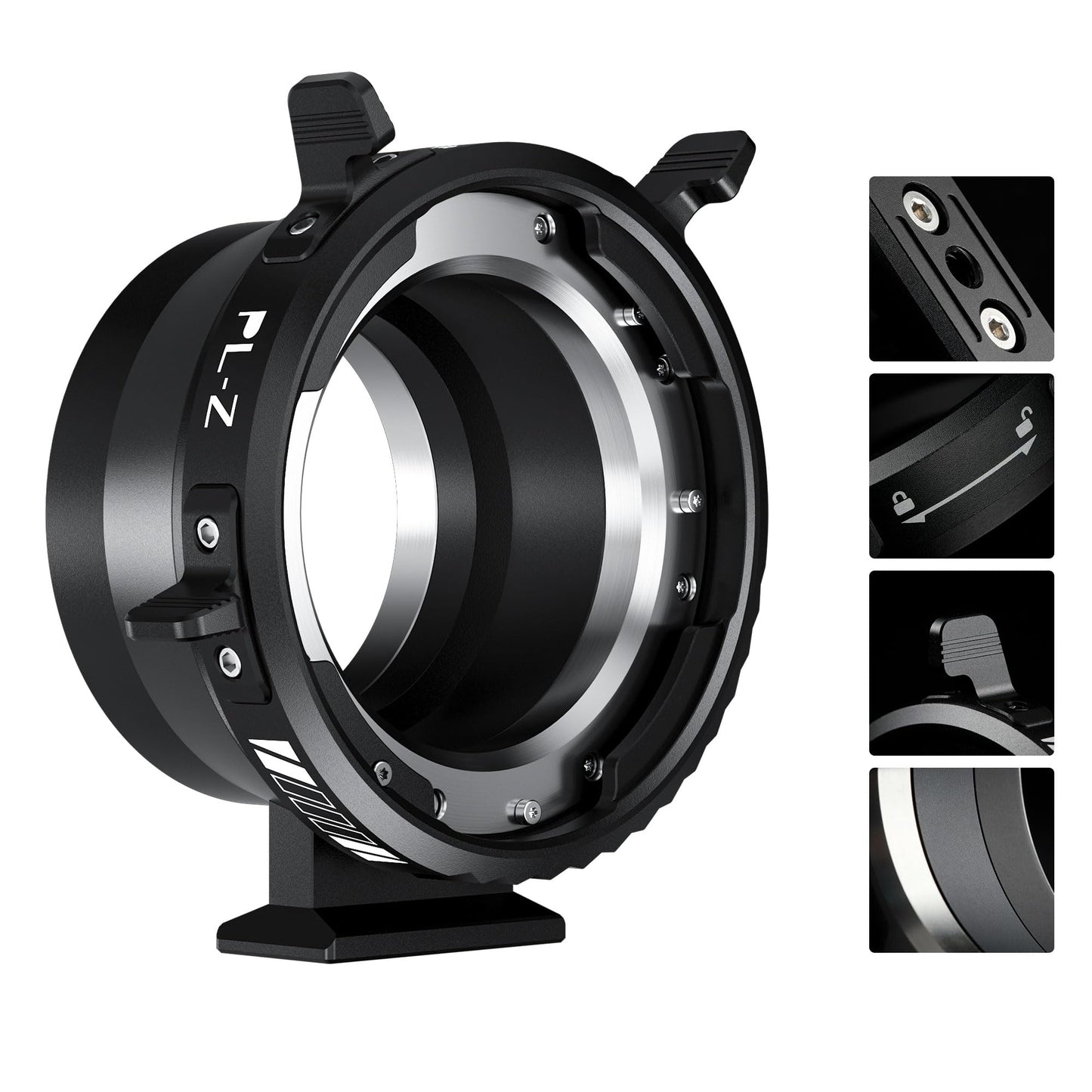 VILTROX PL-Z Lens Adapter, Lens Converter Ring Camera Lens Mount Adapter Ring Compatible with PL Lens to to Z Mount Nikon Mirrorless Camera Z5 Z50 Z6 Z6II Z7 Z7II Zfc