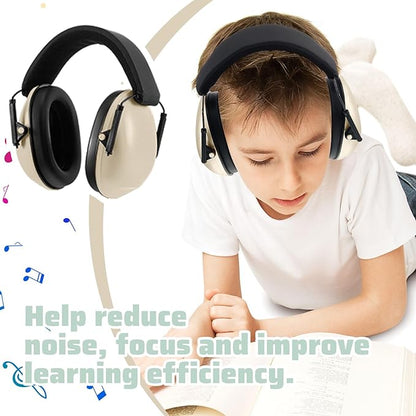 Amylove 12 Pcs Kids Ear Protection Noise Cancelling Headphones Ear Muffs Bulk 27db Adult Noise Reduction Hearing Earmuff(Universal Fit (kids & Adults),Classic Style,Happie Boho Color)
