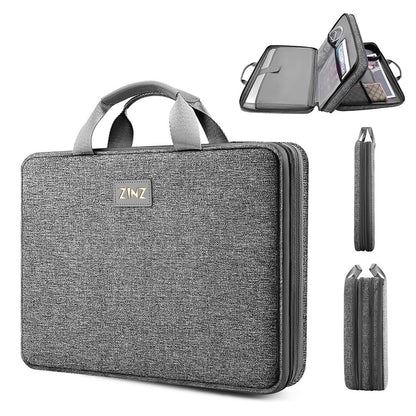 ZINZ Expandable Laptop Case 15.6 Inch Sleeve, Protective Carrying Case Compatible with MacBook Neo 16", MacBook Pro 16"/15.4", Dell XPS 16" and Most 15" 15.6" 16" Notebook，G01DG01