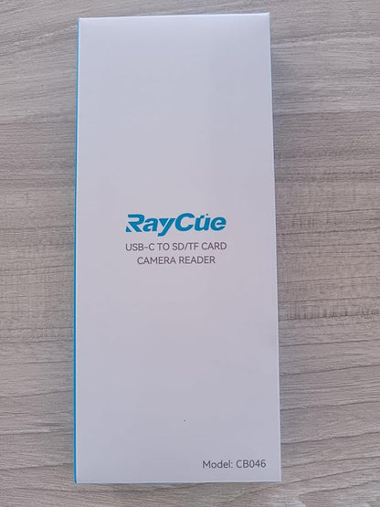 RayCue USB C to Micro SD TF Memory Card Reader, 3-in-1 USB Camera Card Reader Adapter Compatible with iPhone 15,iPad Pro, MacBook Pro/Air, Chromebook XPS, Galaxy S10/S9 and More USB C Devices