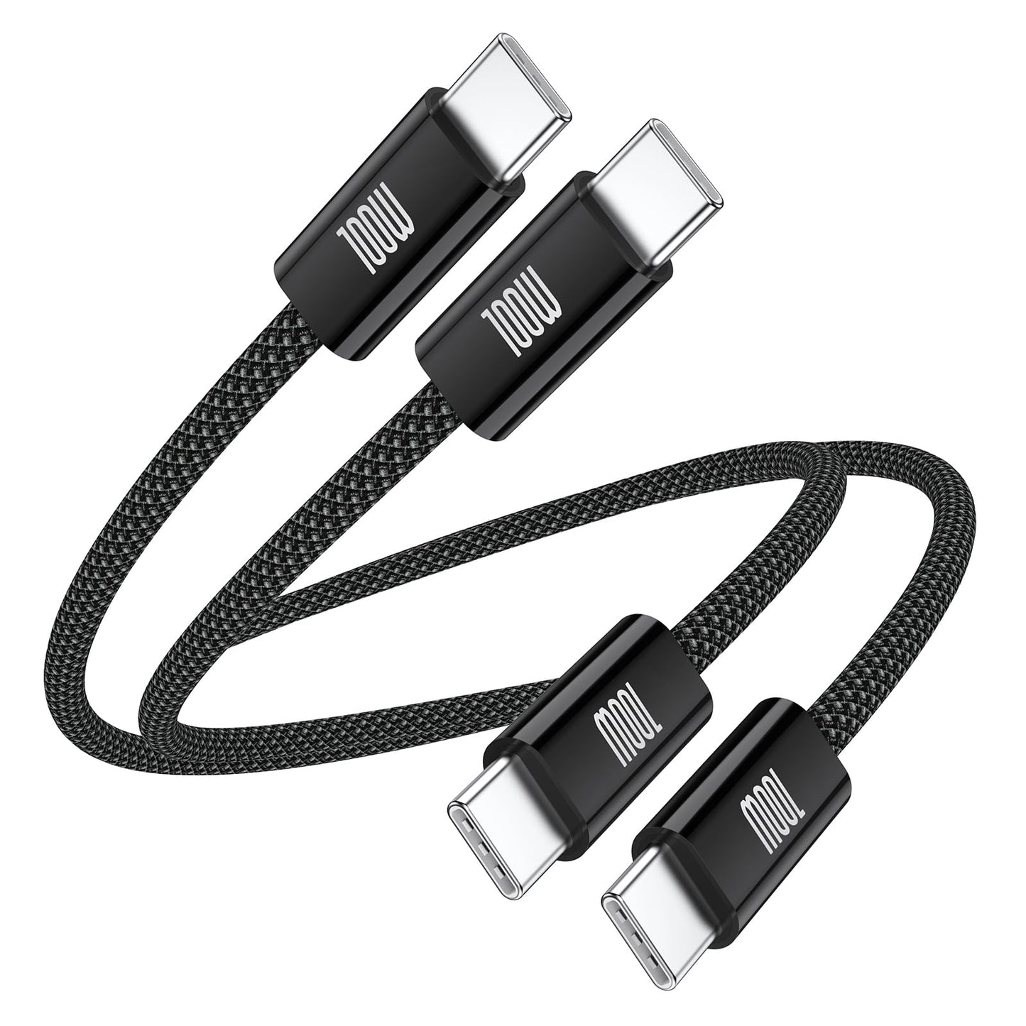 USB C to USB C Cable 3ft, 2-Pack 100W USBC to USBC Fast Charger Cord