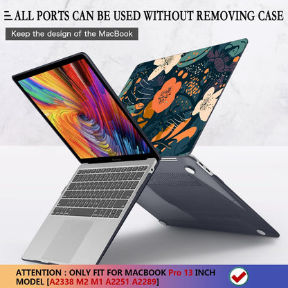 CISSOOK Compatible with MacBook Pro 13 inch Case 2025-2016 Release M2 M1