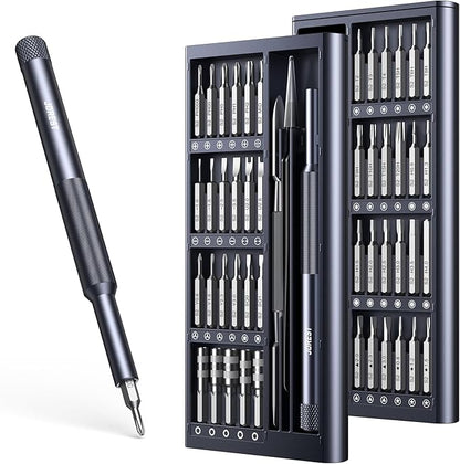 JOREST 50 in 1 Precision Screwdriver Set with Security Torx, Magnetic Mini Repair kit for Macbook, Laptop, PS4, PS5, iphone, Nintendo Switch, Glasses, Watch, Toy, Stocking Stuffers Gifts for Men