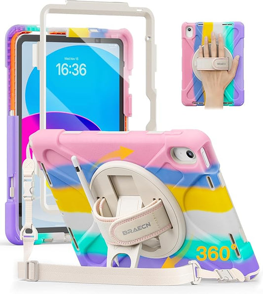 BRAECN Case for iPad (A16) 11th/10th Generation - (11''/10.9'') 2025/2022