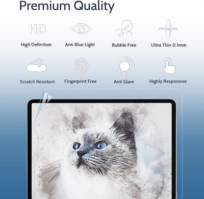 IPROKKO 2 Pack Anti Blue Light Screen Protector Compatible with iPad Air 5th Generation / 4th Generation (2022 & 2020), iPad Pro 11 Inch Screen Protector (2021/2020/2018), Anti Glare and Bubble Free