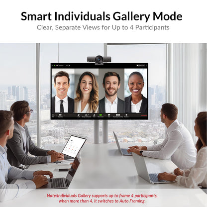 AV Access 4K Conference Room Camera, 1/1.8" CMOS, Gesture Control