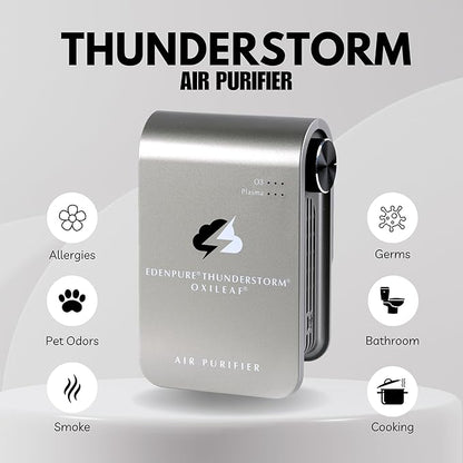 EdenPURE Thunderstorm III Air Purifier Plug In Air Ionizer Ozone Generator