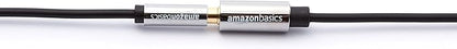 Amazon Basics 3.5mm Aux Jack Audio Extension Cable, Male to Female, Adapter for Headphone or Smartphone, 25 Foot, Black