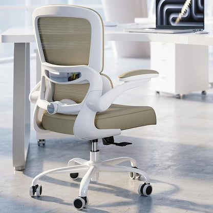 TRALT Office Chair - Ergonomic Desk Chair with Adjustable Lumbar Support, Mesh Computer Chair, Executive Chair for Home Office Comfortable Lumbar Support (1