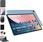 Android 14 Tablet with Keyboard，16GB RAM 128GB ROM 1TB Expand, 8000mAh Battery, 10.1 inch Tablet with 13MP+8MP Camera/Bluetooth/GPS/WiFi/HD Display (Light Blue)