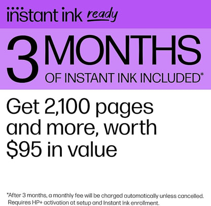 HP Envy 6155e Wireless All-in-One Color Inkjet Printer, Print, scan, Copy, Duplex Printing Best-for-Home, 3 month Instant Ink trial included (714L5A)