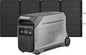 EF ECOFLOW Power Station 4096Wh DELTA Pro 3 with 400W Portable Solar Panel, 120/240V 4000W AC Output, Solar Generator for Home Use, Camping Accessories, Emergencies, Power Outages, RVs