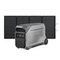 EF ECOFLOW Power Station 4096Wh DELTA Pro 3 with 400W Portable Solar Panel