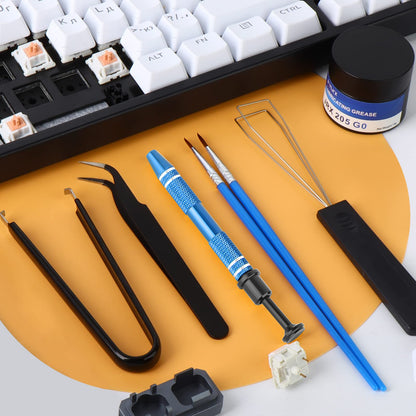 YIMAGUJRX RUNJRX Keyboard Lube Kit JRX 205G0 0.53oz/15g for Mechanical Keyboard Lube, Switch Opener for MX Kailh,Keyboard Tools with Keycap Puller