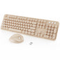 KOOTOP Cute Colorful Wireless Keyboard and Mouse Combo