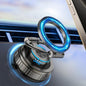 Kairiyard Vacuum Magnetic Phone Holders for Your Car, 360° Adjustable Ultra Magnet Suction Car Phone Holder Mount Foldable Cars Phone Stand Compatible with MagSafe iPhone All Smartphones