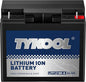 TYKOOL 12180-G LiFePO4 Powersports Battery, 360CCA,8Ah,Built in BMS,Compatible with generator battery