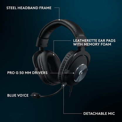 Logitech G PRO X SE Wired Gaming Headset - Black