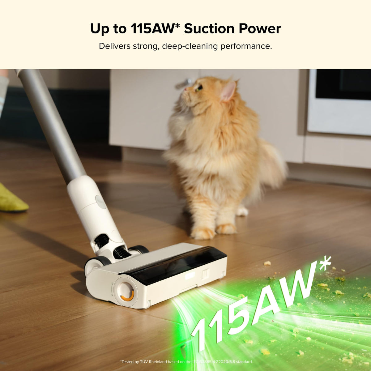 roborock H60 Hub Cordless Stick Vacuum Cleaner with Auto-Empty Dock, 60Min